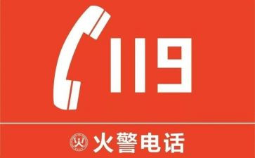 消防119活动总结6篇