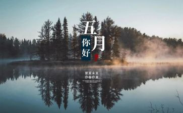 幼儿中班5月工作计划8篇