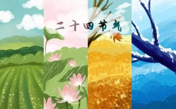 24节气活动方案模板6篇