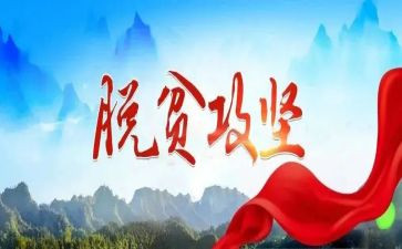 脱贫攻坚工作总结范文6篇