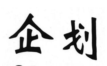企划员工作总结6篇