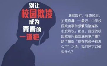 防欺凌校园活动总结模板6篇