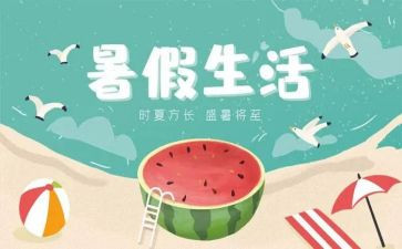 暑假年工作总结5篇