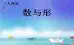 数与形听课心得体会7篇