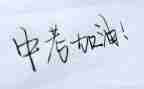 关于中考励志的作文5篇